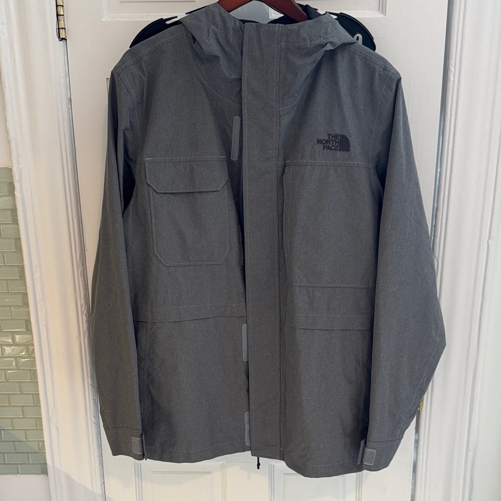 The North Face Men's Charcoal Raincoat